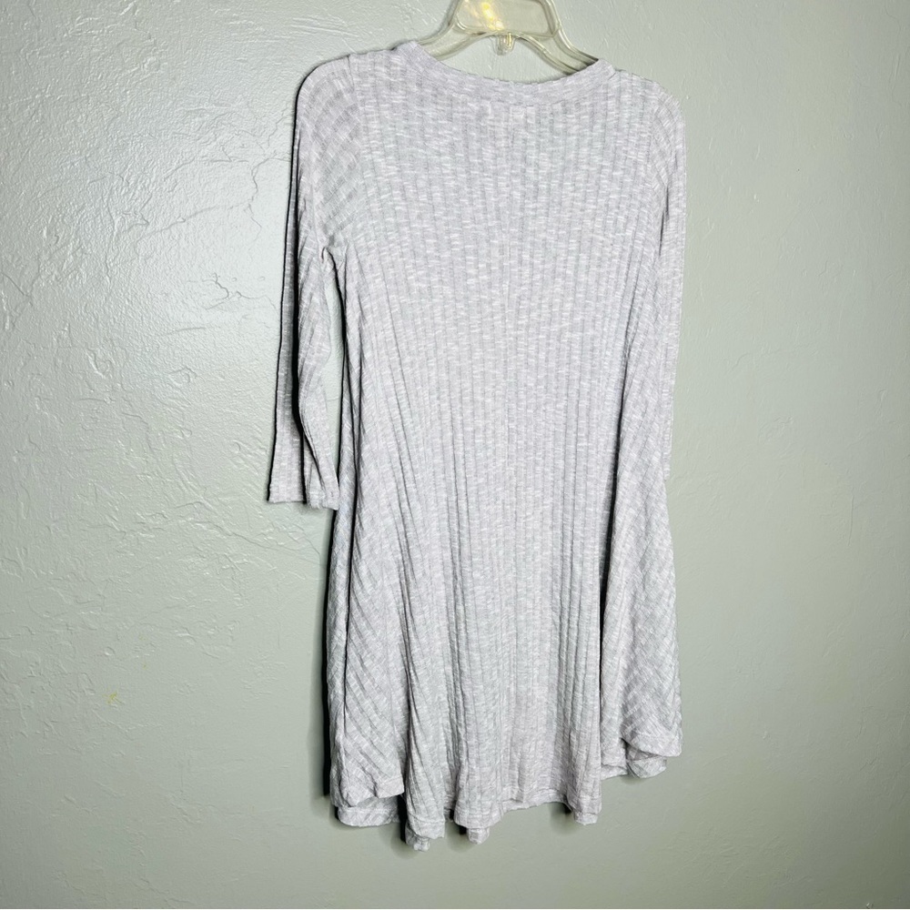 ODDY Ribbed Swing Sweater Dress - Picture 4 of 7